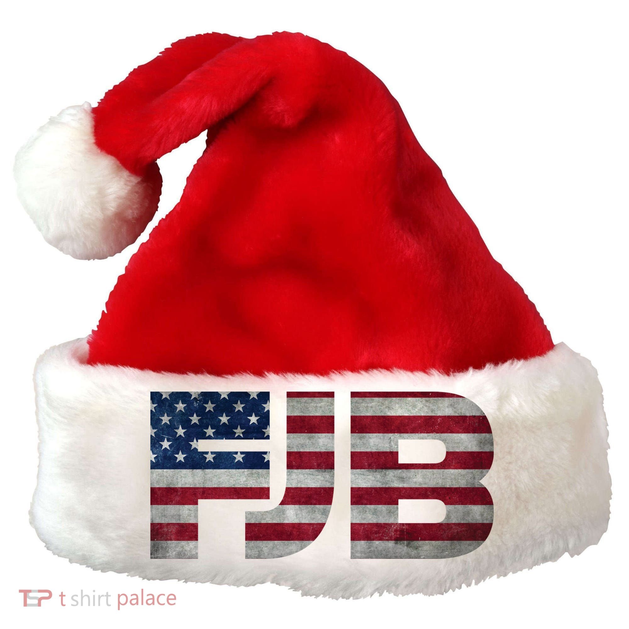 FJB F.Biden F#ck Biden FJB American Flag Santa Hat