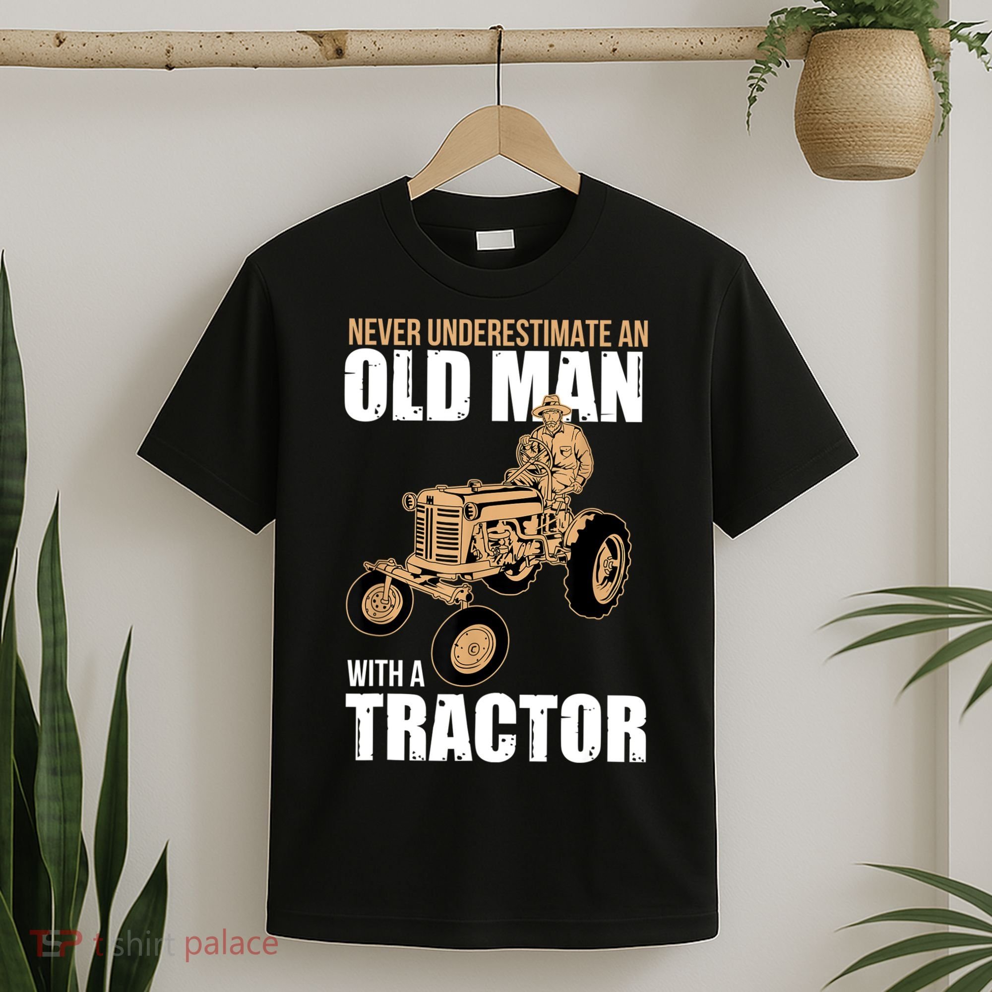 Funny Farmer Farm Tractor Farming Truck Lovers Humor T-Shirt