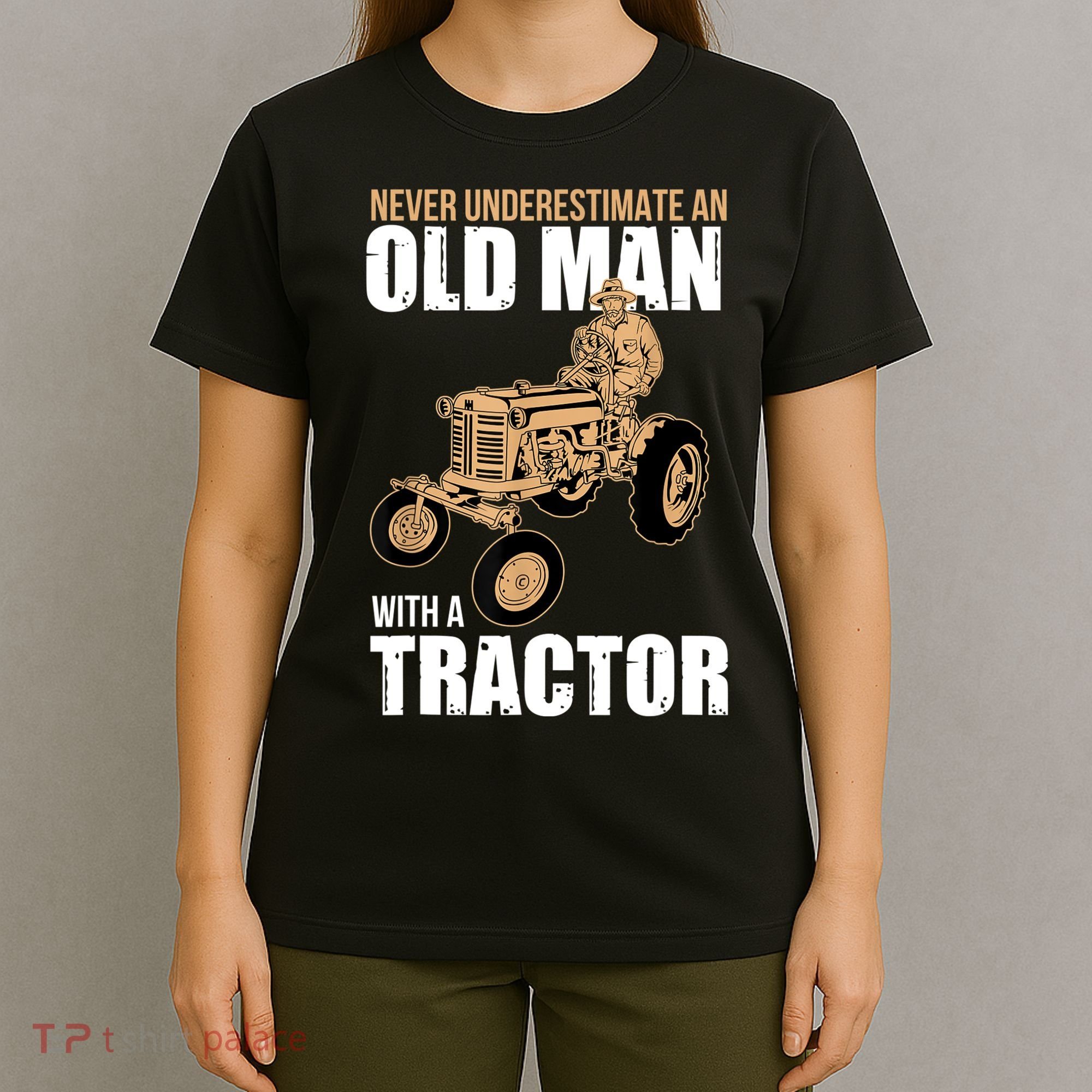 Funny Farmer Farm Tractor Farming Truck Lovers Humor T-Shirt