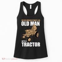 Funny Farmer Farm Tractor Farming Truck Lovers Humor Women's Tank Top thumb 0