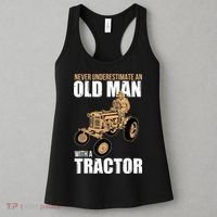 Funny Farmer Farm Tractor Farming Truck Lovers Humor Women's Tank Top thumb 3