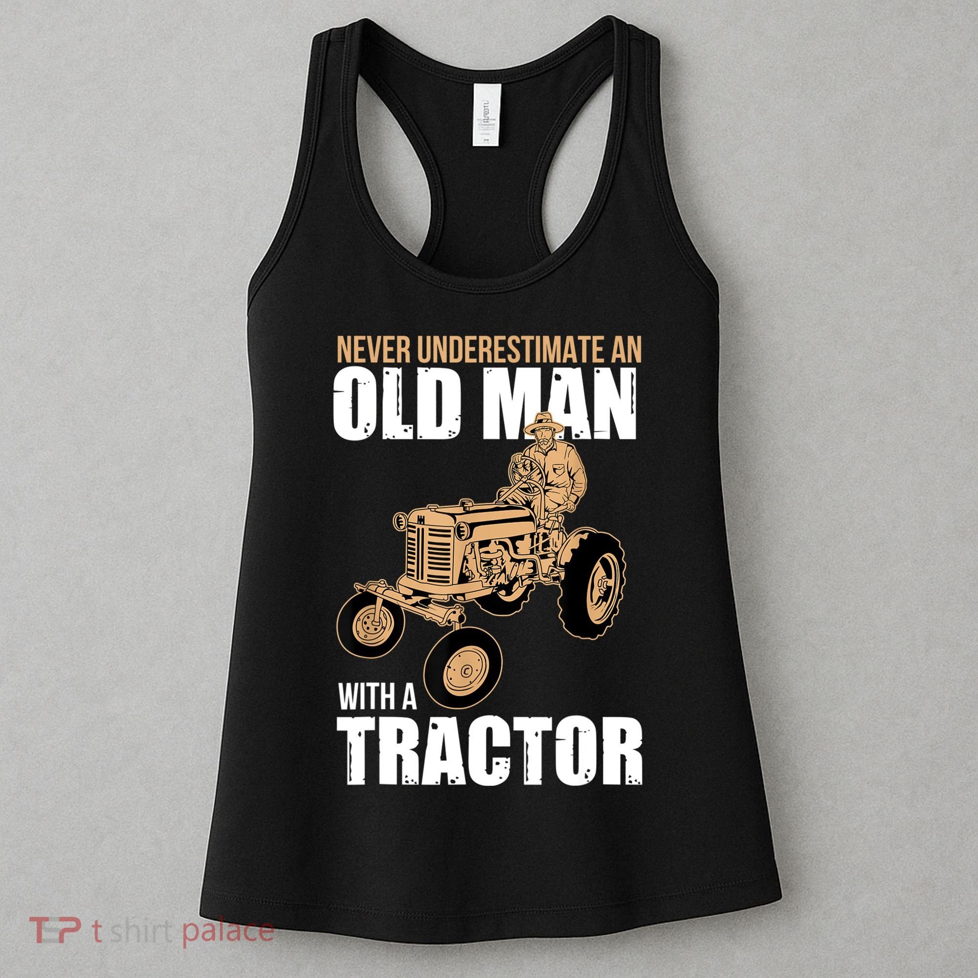 Funny Farmer Farm Tractor Farming Truck Lovers Humor Women's Tank Top
