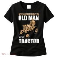 Funny Farmer Farm Tractor Farming Truck Lovers Humor Women's T-Shirt thumb 0