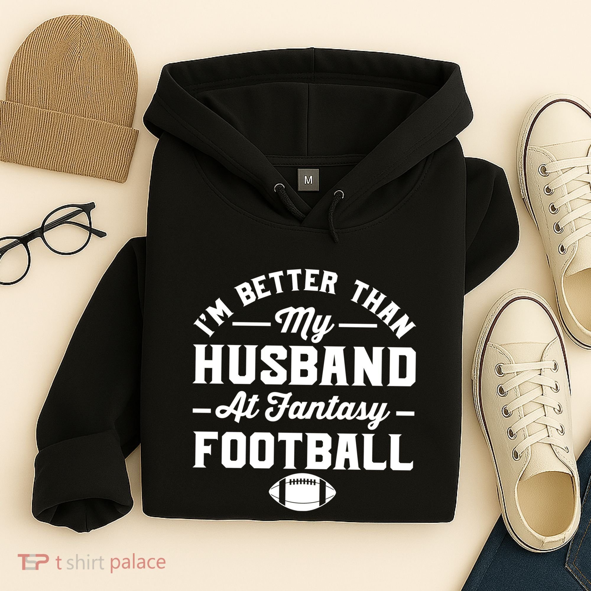 Funny Fantasy Football Statement Hoodie
