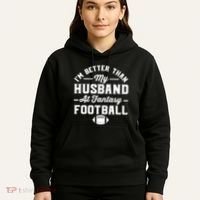 Funny Fantasy Football Statement Hoodie thumb 5