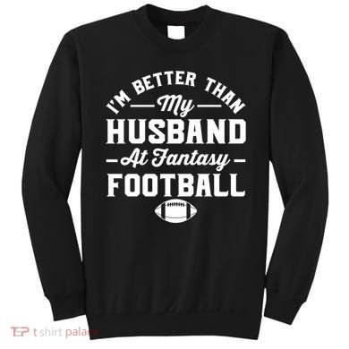 Funny Fantasy Football Statement Sweatshirt