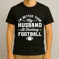 Funny Fantasy Football Statement T-Shirt thumb 3