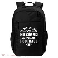 Funny Fantasy Football Statement Backpack thumb 0