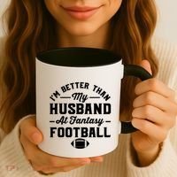 Funny Fantasy Football Statement Coffee Mug thumb 3