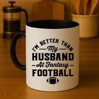 Funny Fantasy Football Statement Coffee Mug thumb 4