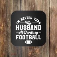 Funny Fantasy Football Statement Coaster thumb 0