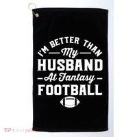 Funny Fantasy Football Statement Golf Towel thumb 0
