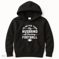 Funny Fantasy Football Statement Kids Hoodie thumb 0