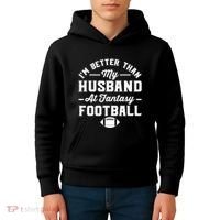 Funny Fantasy Football Statement Kids Hoodie thumb 4