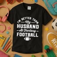 Funny Fantasy Football Statement Kids T-Shirt thumb 3