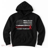 Firefighter Funny Firemen Fire Truck Graphic Hoodie thumb 0