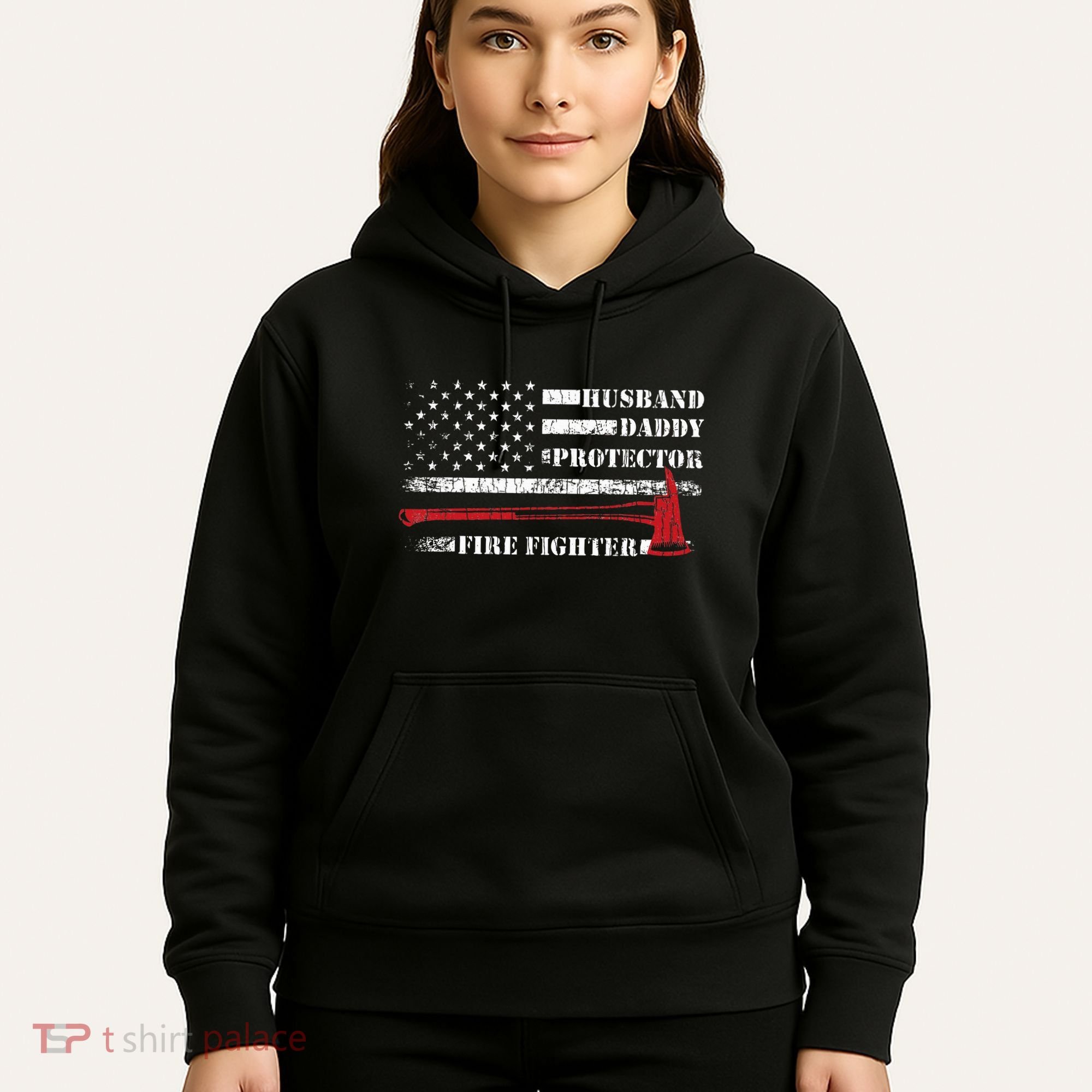 Firefighter Funny Firemen Fire Truck Graphic Hoodie