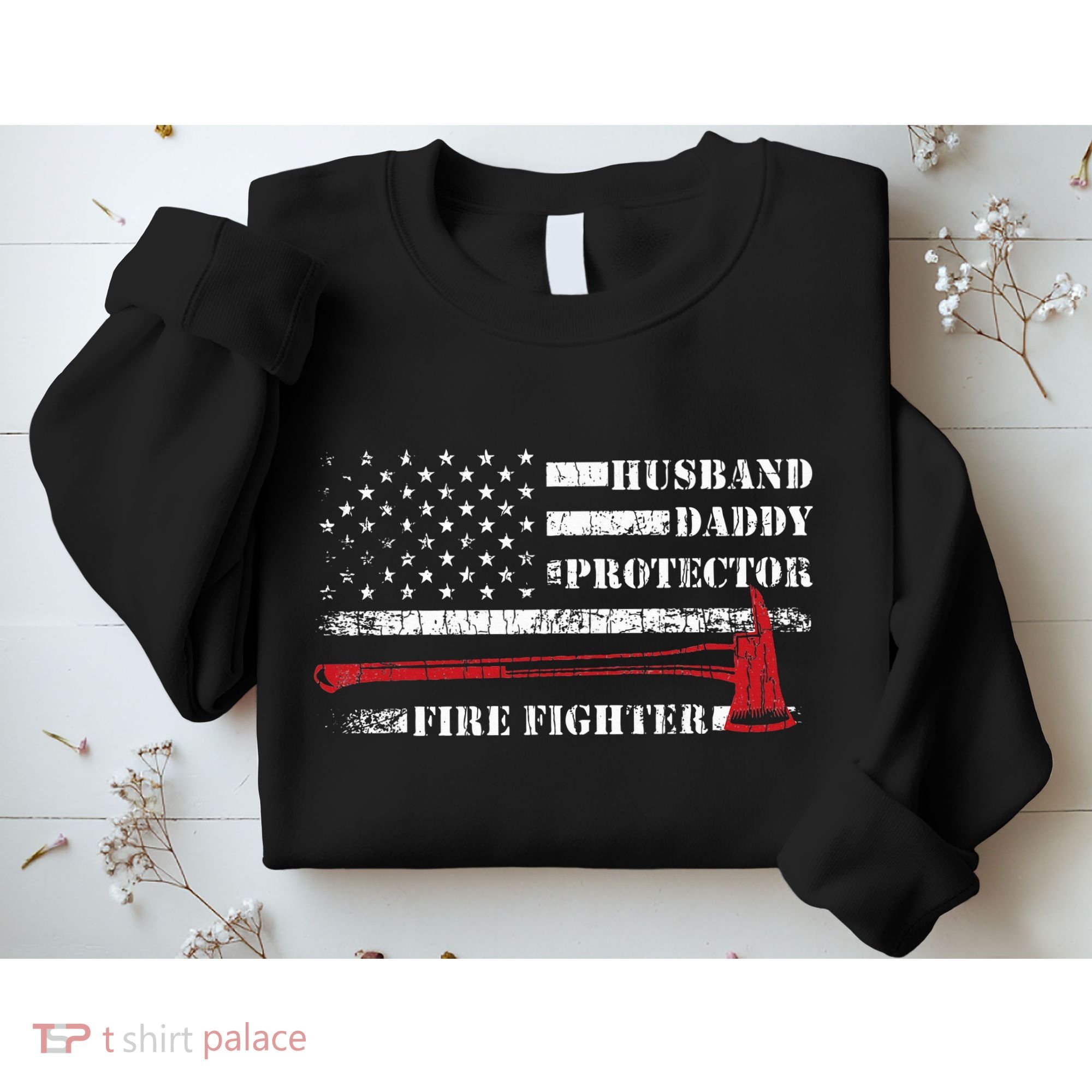 Firefighter Funny Firemen Fire Truck Graphic Sweatshirt