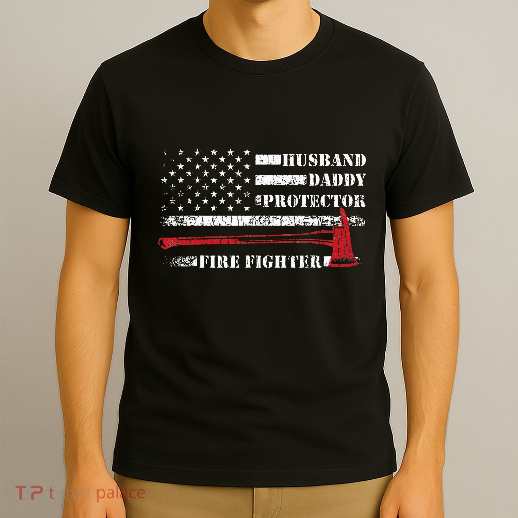 Firefighter Funny Firemen Fire Truck Graphic T-Shirt