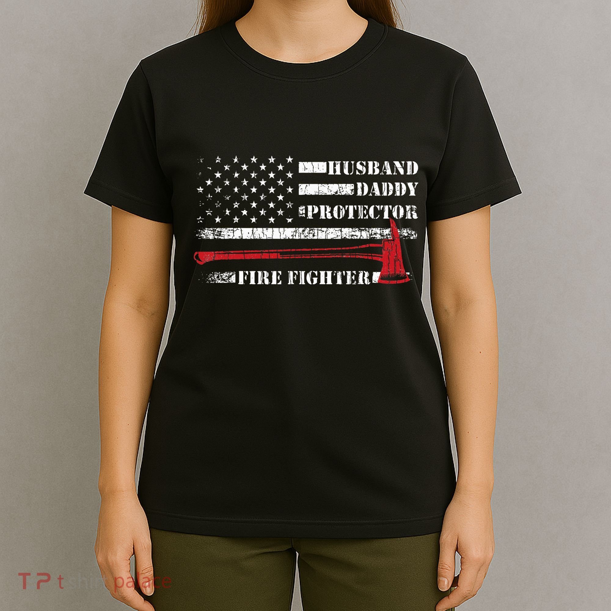 Firefighter Funny Firemen Fire Truck Graphic T-Shirt