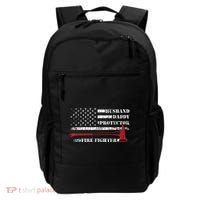 Firefighter Funny Firemen Fire Truck Graphic Backpack thumb 0