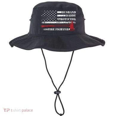 Firefighter Funny Firemen Fire Truck Graphic Bucket Hat