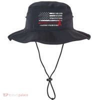Firefighter Funny Firemen Fire Truck Graphic Bucket Hat thumb 0
