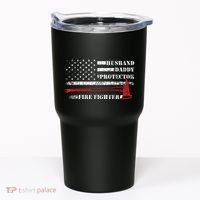 Firefighter Funny Firemen Fire Truck Graphic Tumbler thumb 0