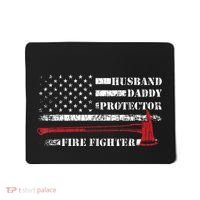 Firefighter Funny Firemen Fire Truck Graphic Mousepad thumb 0