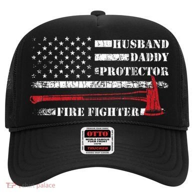 Firefighter Funny Firemen Fire Truck Graphic Hat
