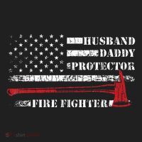 Firefighter Funny Firemen Fire Truck Graphic Golf Towel thumb 3