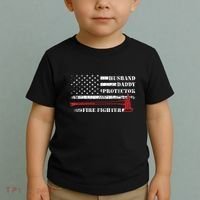 Firefighter Funny Firemen Fire Truck Graphic Toddler T-Shirt thumb 2
