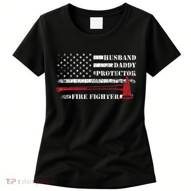 Firefighter Funny Firemen Fire Truck Graphic Women's T-Shirt