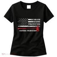 Firefighter Funny Firemen Fire Truck Graphic Women's T-Shirt thumb 0