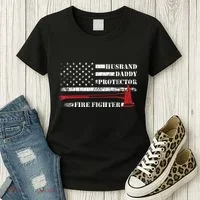 Firefighter Funny Firemen Fire Truck Graphic Women's T-Shirt thumb 3