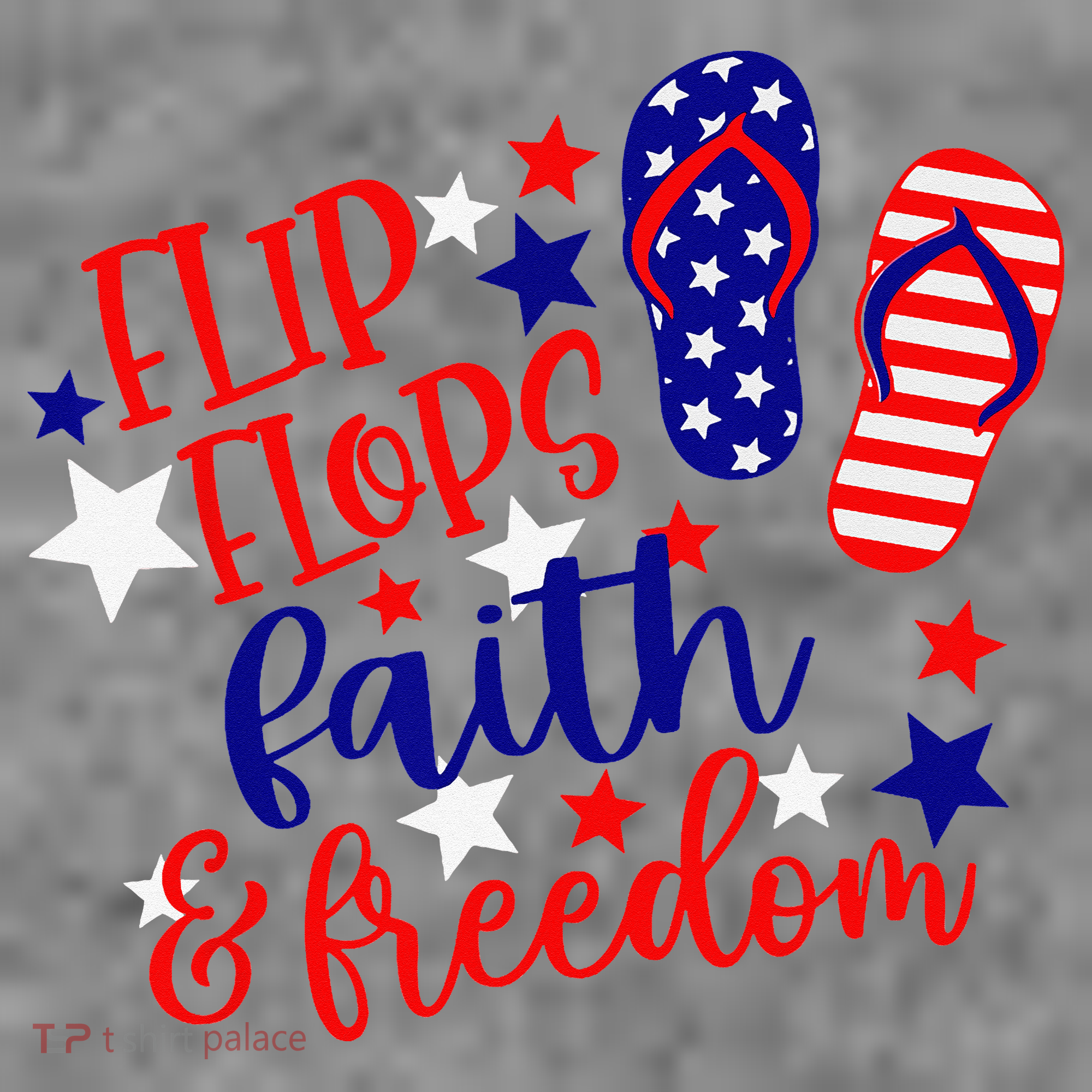 Flip Flops Faith And Freedom Toddler Hoodie