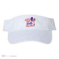 Flip Flops Faith And Freedom Visor thumb 0