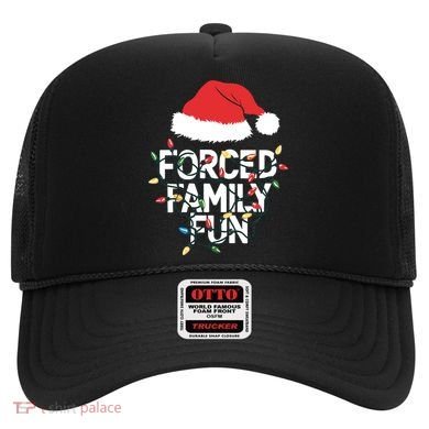Forced Family Fun Sarcastic Christmas Funny Hat
