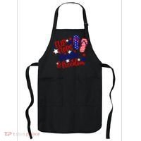 Flip Flops Faith And Freedom Apron thumb 0
