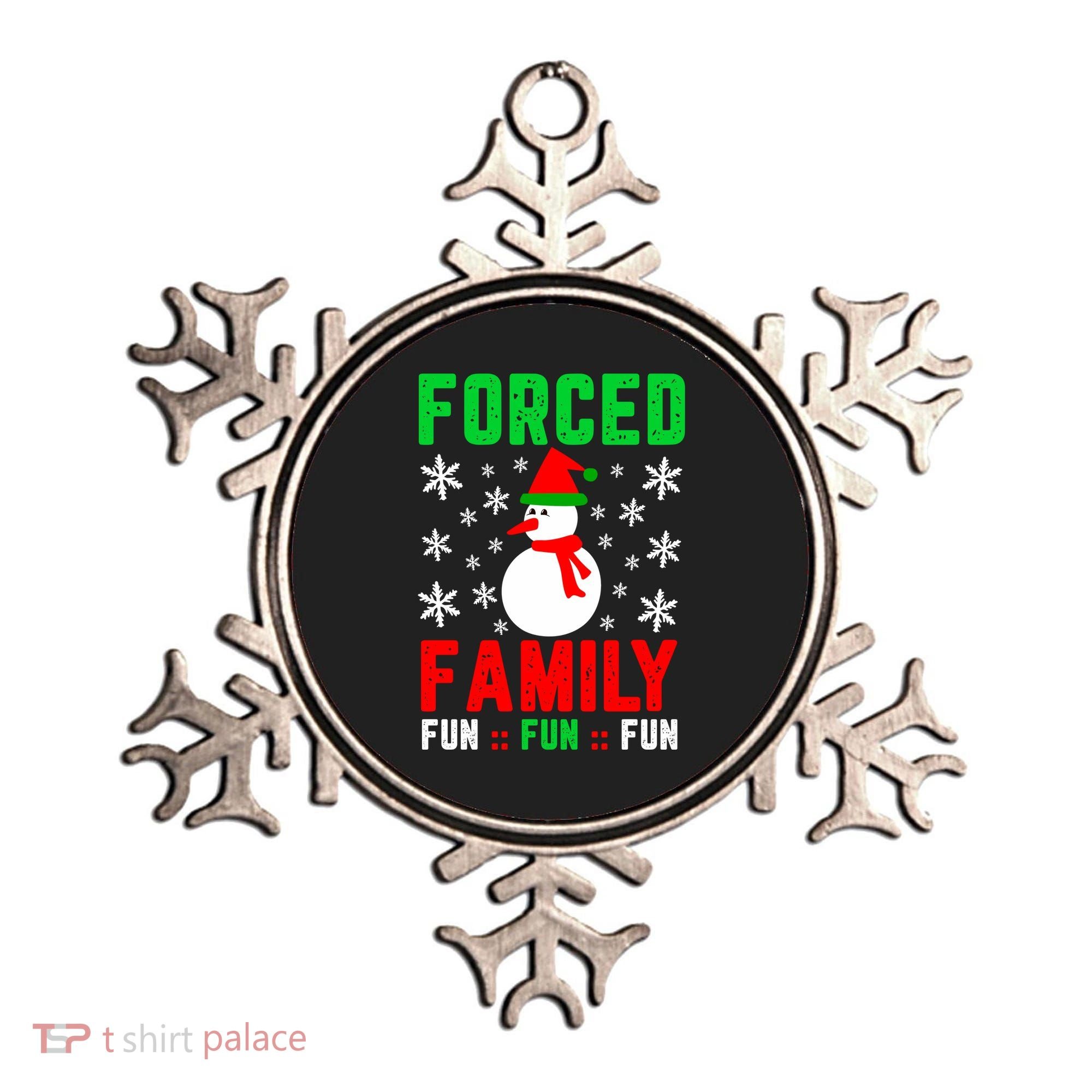 Forced Family Fun Ornament