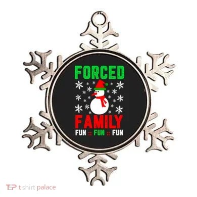 Forced Family Fun Ornament