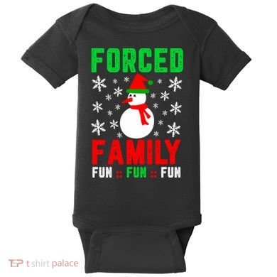 Forced Family Fun Baby Bodysuit