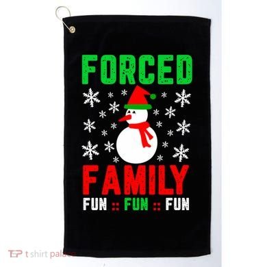 Forced Family Fun Golf Towel