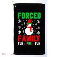 Forced Family Fun Golf Towel thumb 0