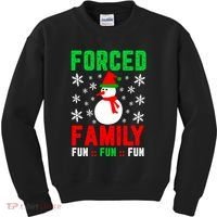 Forced Family Fun Kids Sweatshirt thumb 0