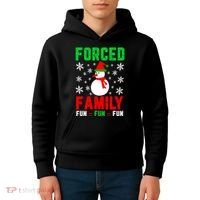 Forced Family Fun Kids Hoodie thumb 4
