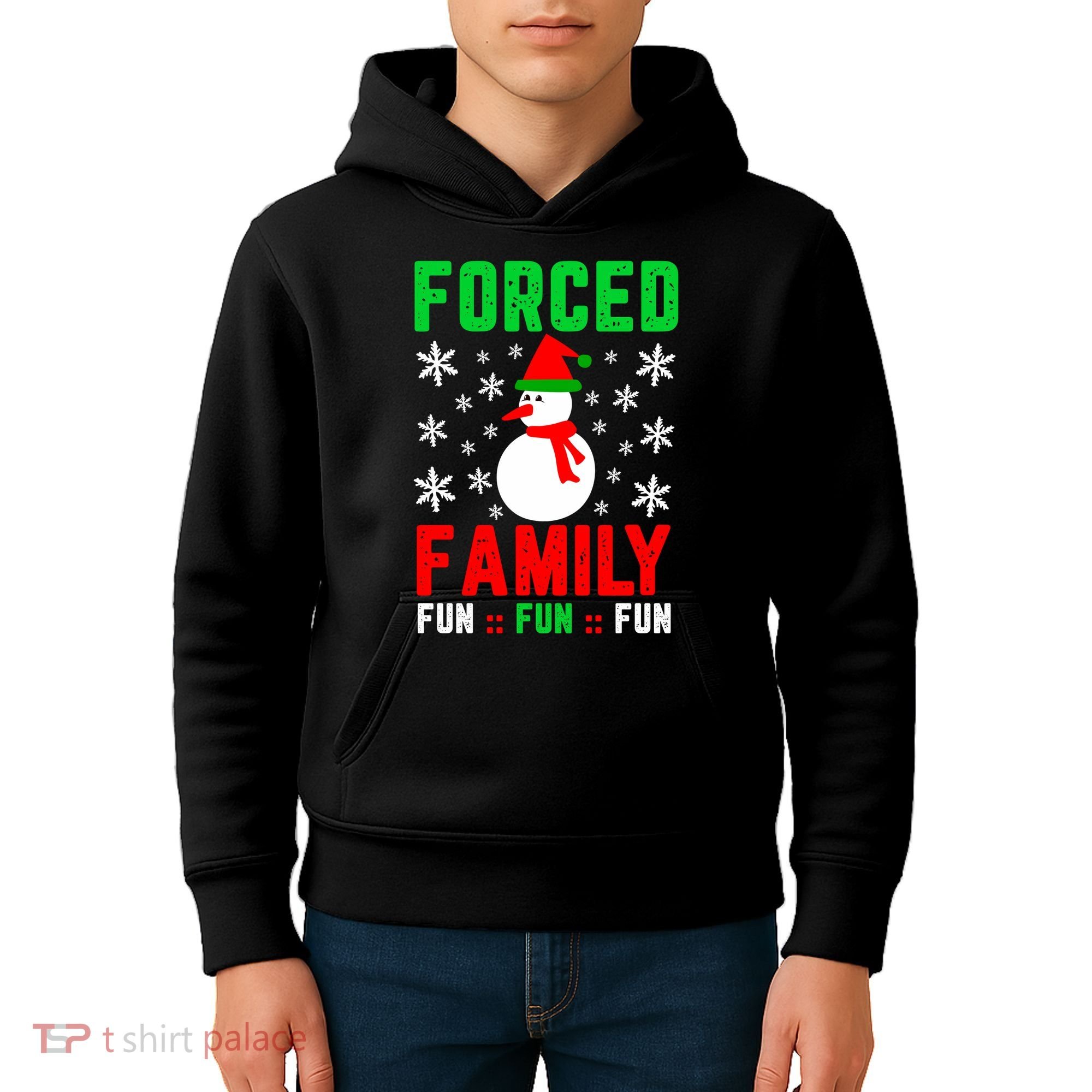 Forced Family Fun Kids Hoodie