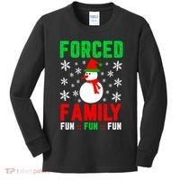Forced Family Fun Kids Long Sleeve Shirt thumb 0