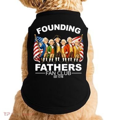 Founding Fathers Fan Club Doggie Tank