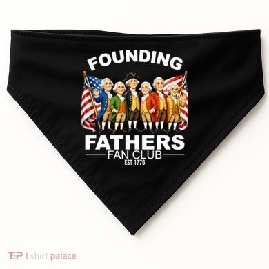 Founding Fathers Fan Club USA-Made Doggie Bandana